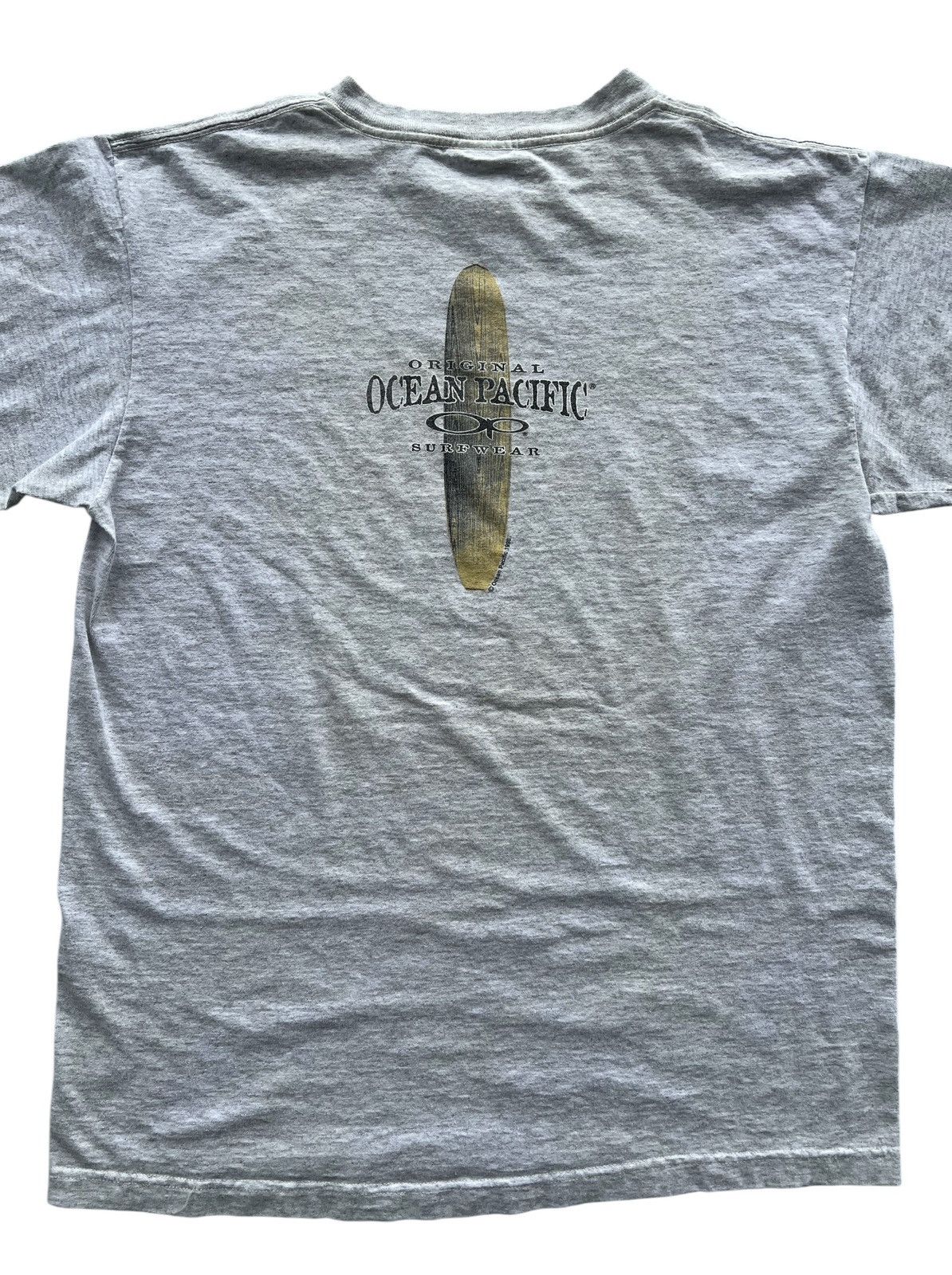 Ocean Pacific 🔥DOPE!! RARE Vintage 1990’s Surfwear Ocean Pacific T-Shirt Size US M / EU 48-50 / 2 - 11 Thumbnail