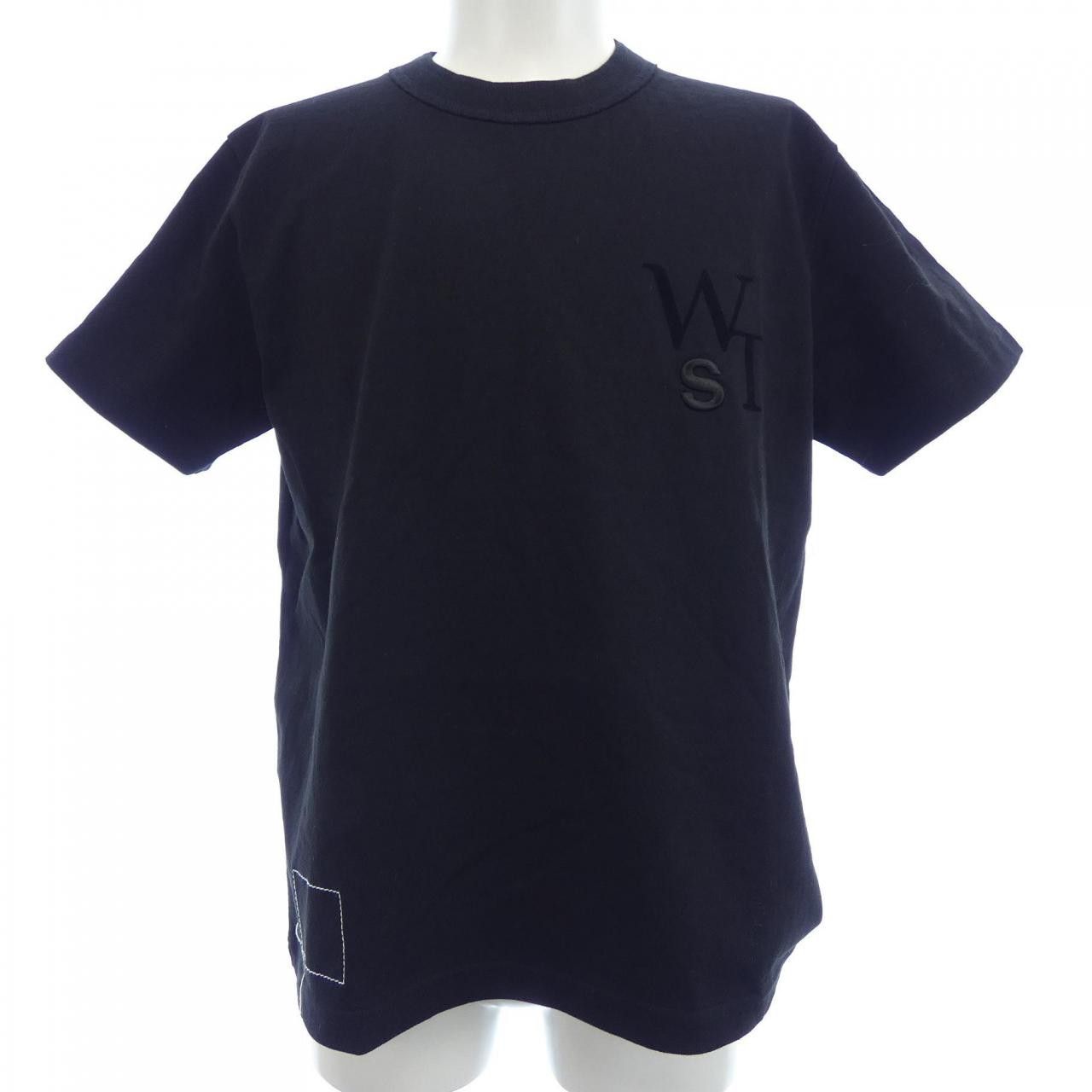 Sacai Sacai Sacai Cotton T Shirt Textile T-Shirts 25-0927S DUTY FREE for USA Size ONE SIZE - 1 Thumbnail