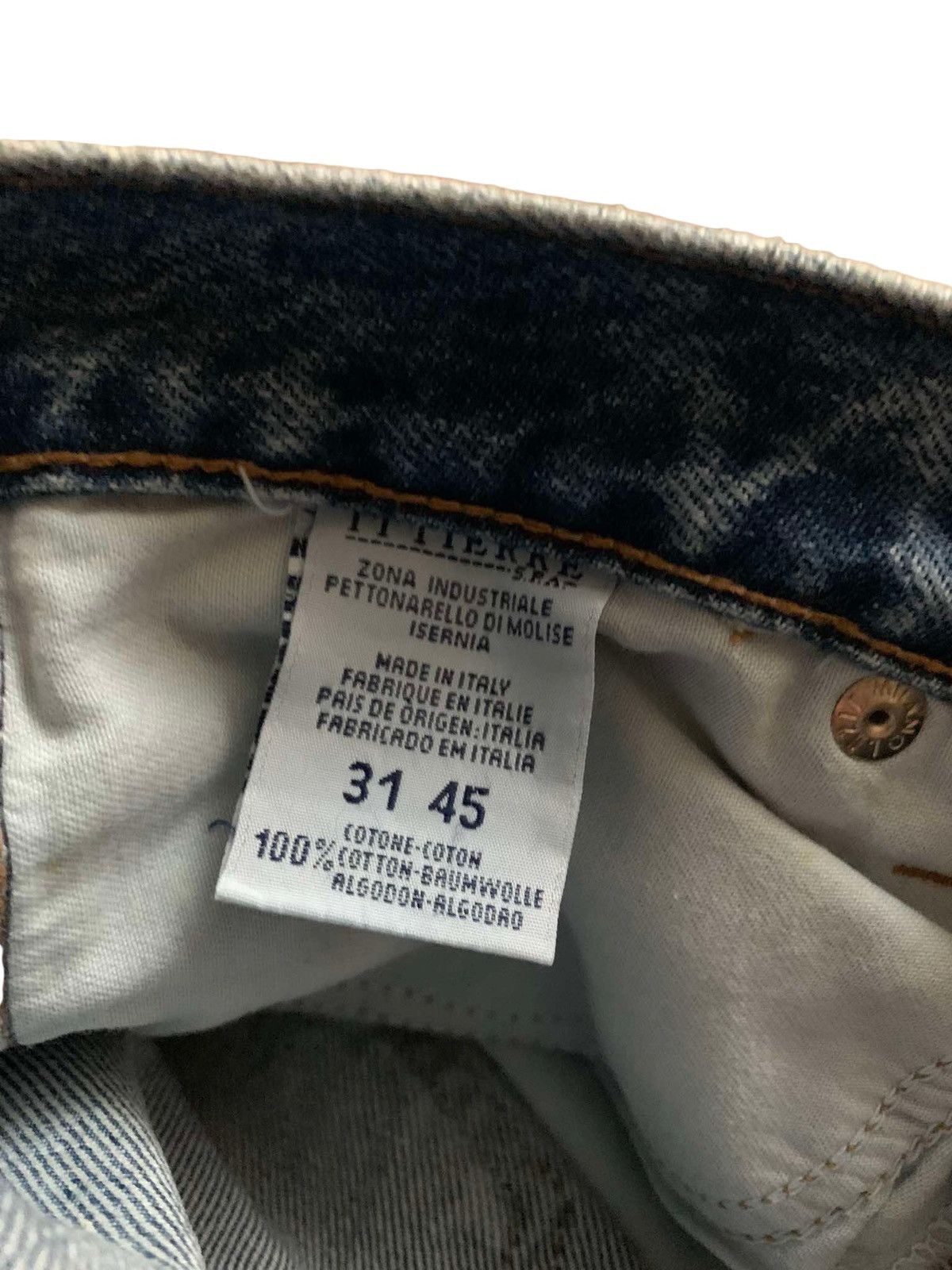Dolce & Gabbana × Vintage Vintage Dolce & Gabbana couture denim straight leg jeans Size US 31 - 3 Thumbnail