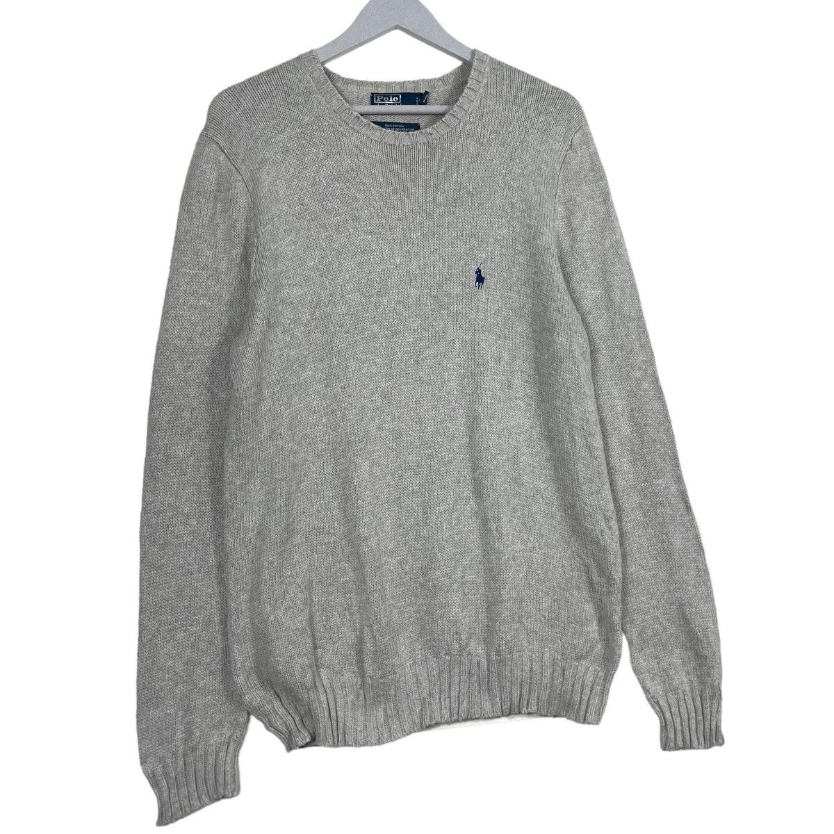 Aran Isles Knitwear × Polo Ralph Lauren × Ralph Lauren 💥POLO RALPH LAUREN CREWNECK KNIT JUMPER PULLOVER Size US M / EU 48-50 / 2 - 3 Thumbnail