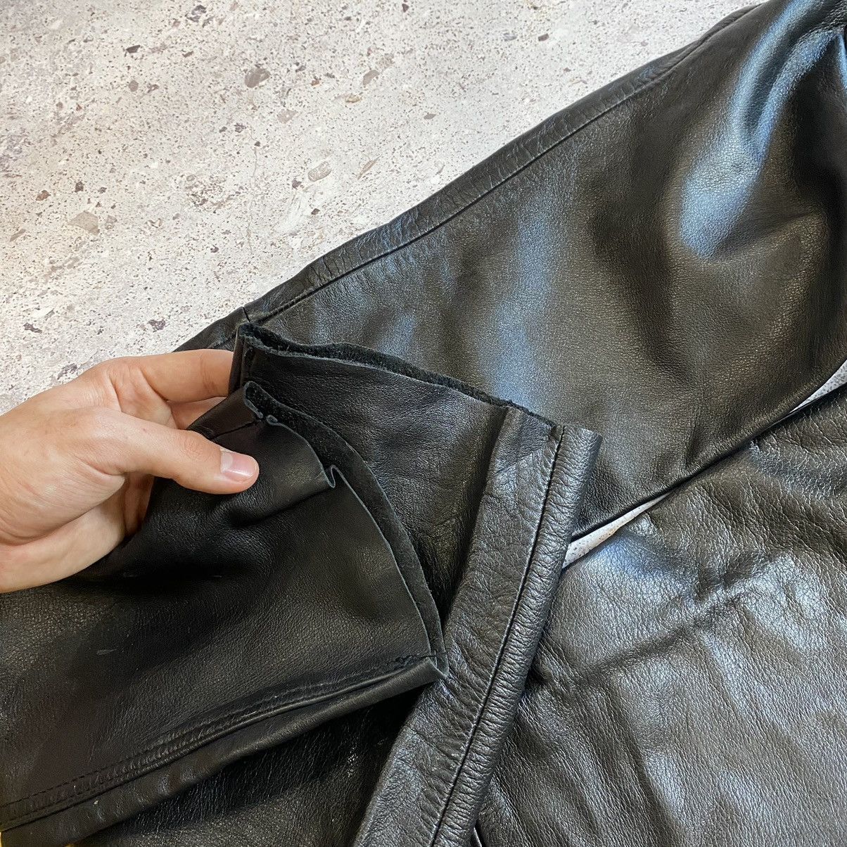 Levi's Vintage Levi’s Leather Nylon Moto Pants Y2K Made In Korea Size US 28 / EU 44 - 8 Thumbnail