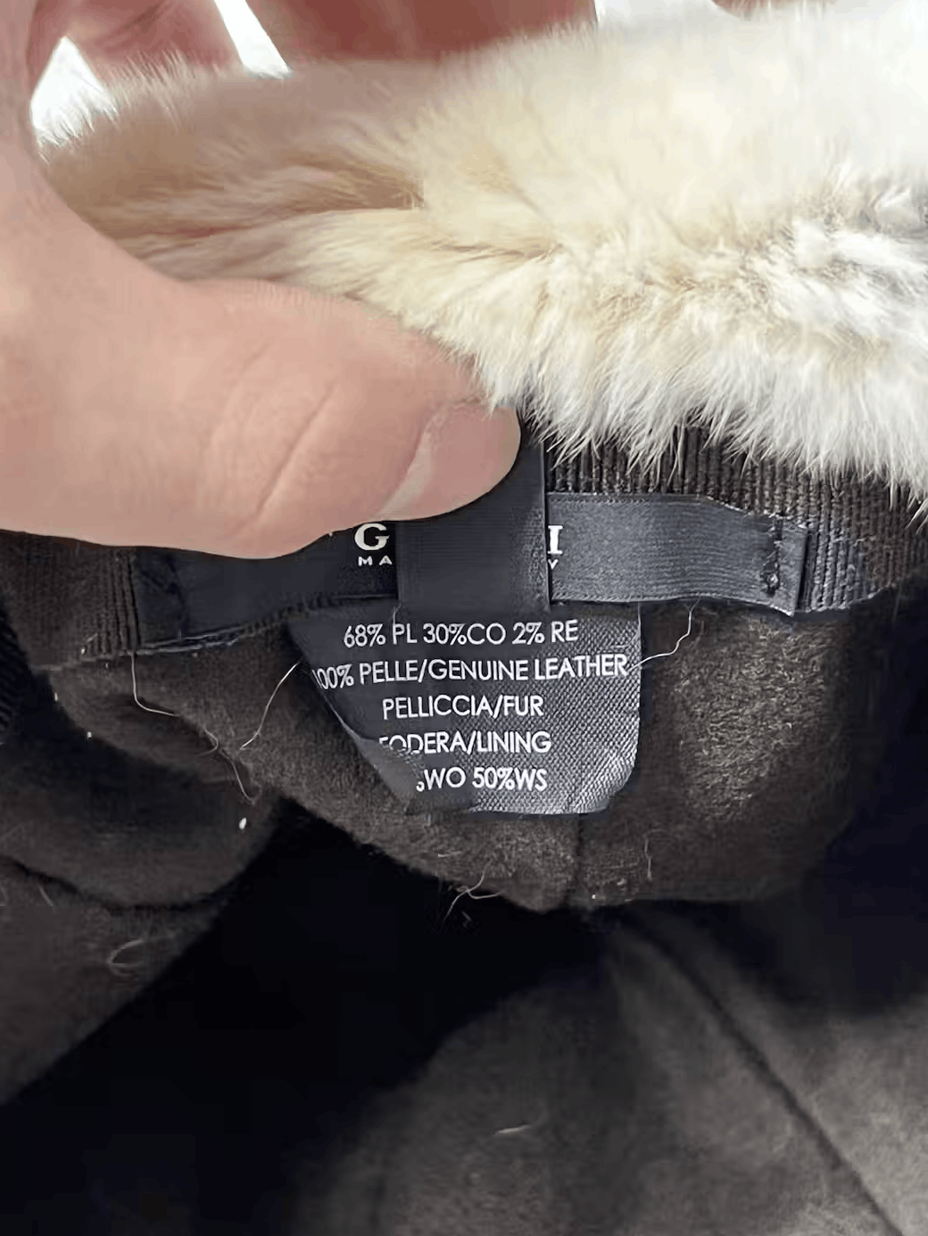 Gucci HOLY GRAIL 🏆 Tom Ford-Gucci Rabbit Fur Ear Flap Baseball
