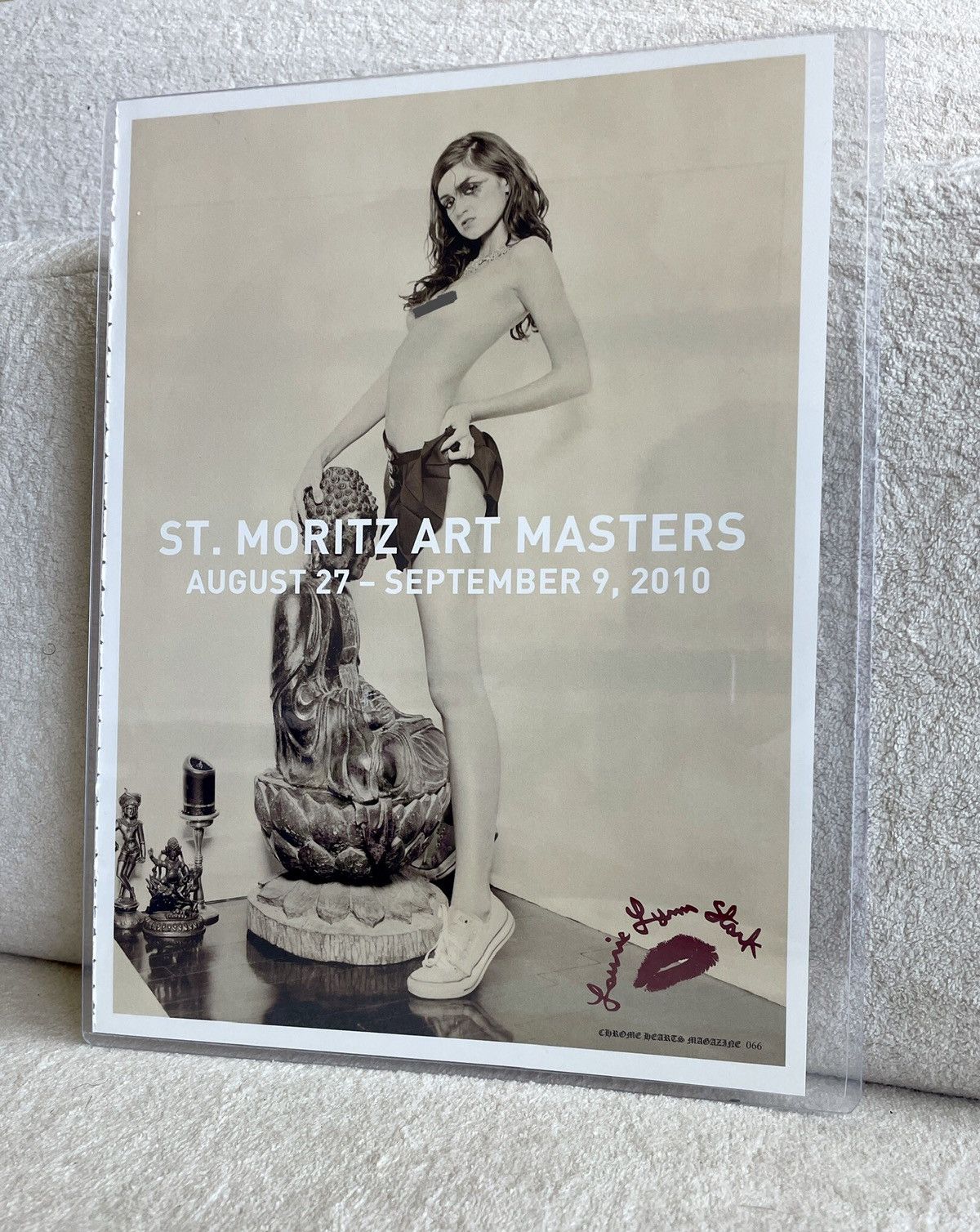 Chrome Hearts × Vintage Chrome Hearts rare 8x11 magazine cutout Poster in Hard Case Size ONE SIZE - 1 Thumbnail