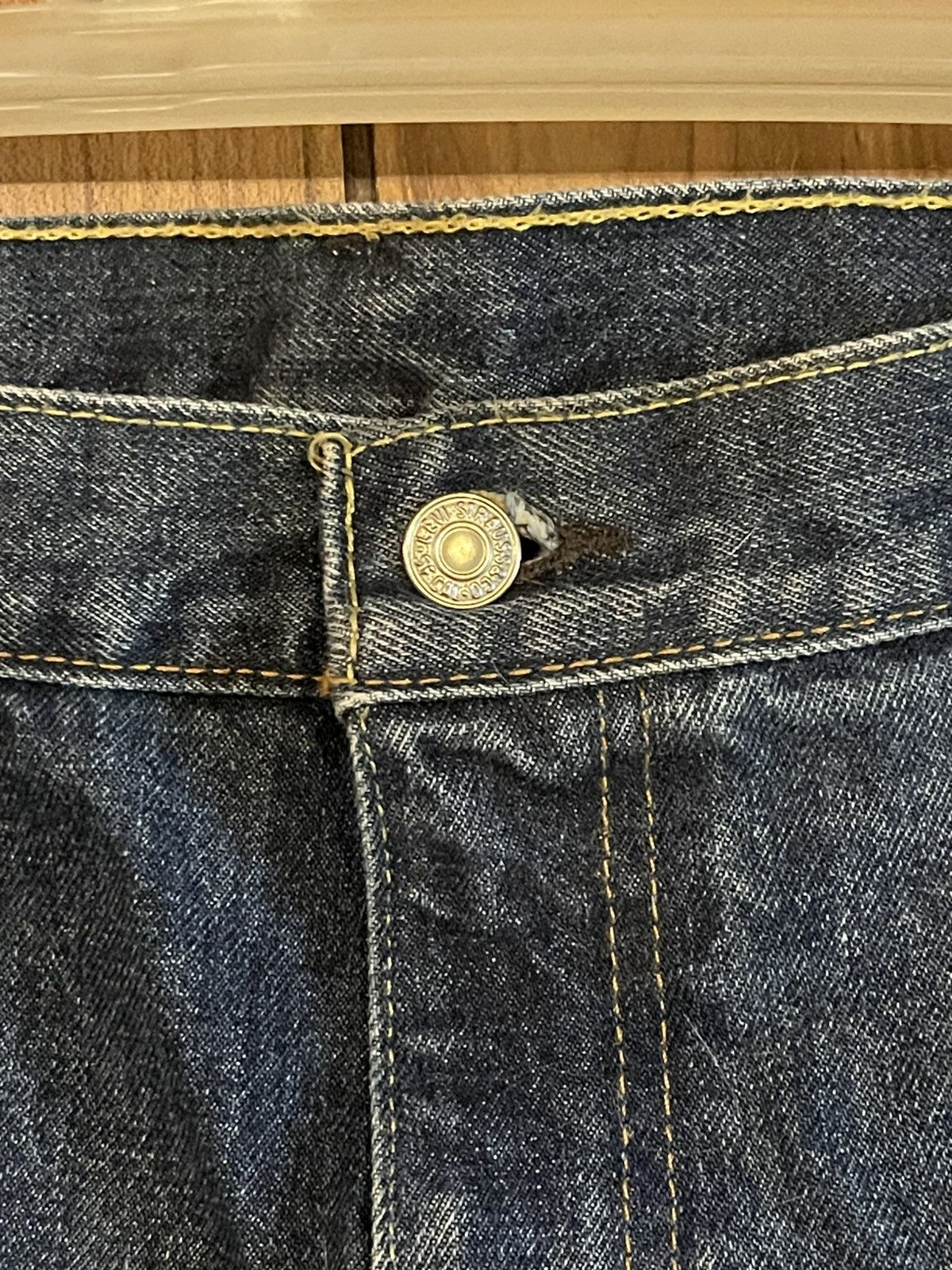 Levi's Levi’s 560 48x30 Comfort Fit Tapered Leg Jeans Blue Denim Size US 44 / EU 60 - 3 Thumbnail