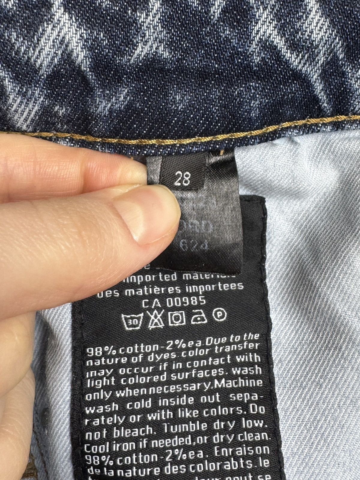 Alexander Wang Alexander Wang light blue Mom High Rise denim jeans size 28 Size 28" / US 6 / IT 42 - 14 Thumbnail