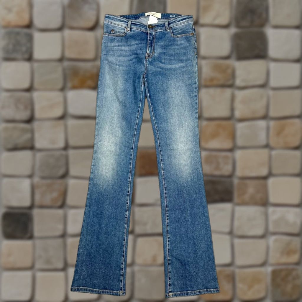Denime Weekend Max Mara W20 Jeans Womens 29 Blue Denim Mid Rise Slim Boot Jeans 29x34 Men's? Size 29" - 1 Thumbnail