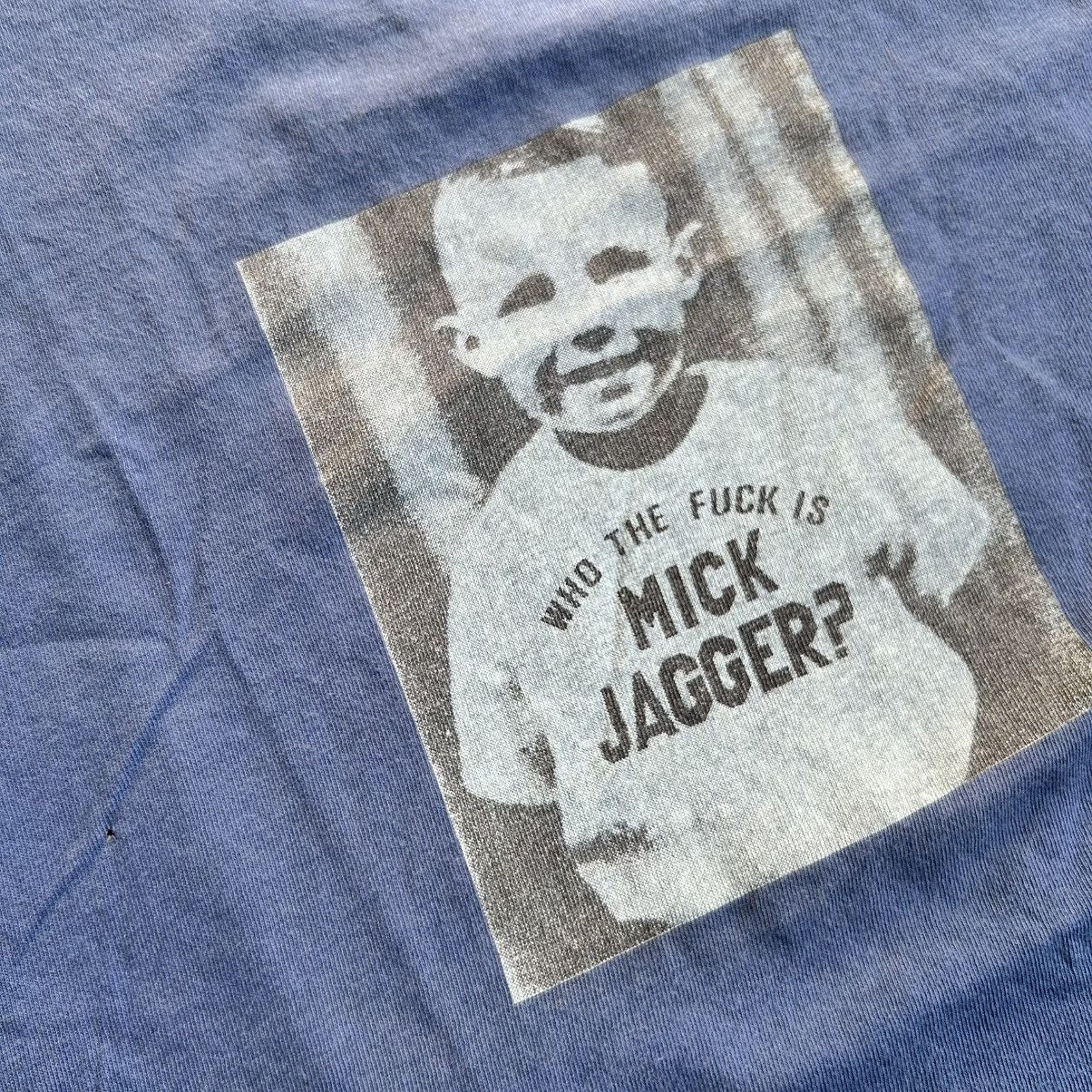 The Rolling Stones VTG WHO THE FUCK MICK JAGGER 70s Size US S / EU 44-46 / 1 - 3 Thumbnail