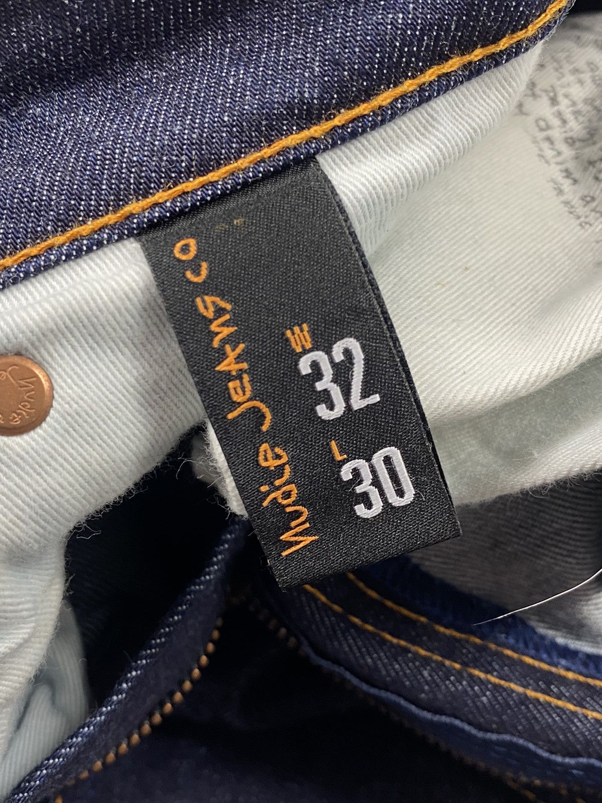 Nudie Jeans Nudie Jeans Tape Ted Denim Jeans Pants Size US 32 / EU 48 - 7 Thumbnail