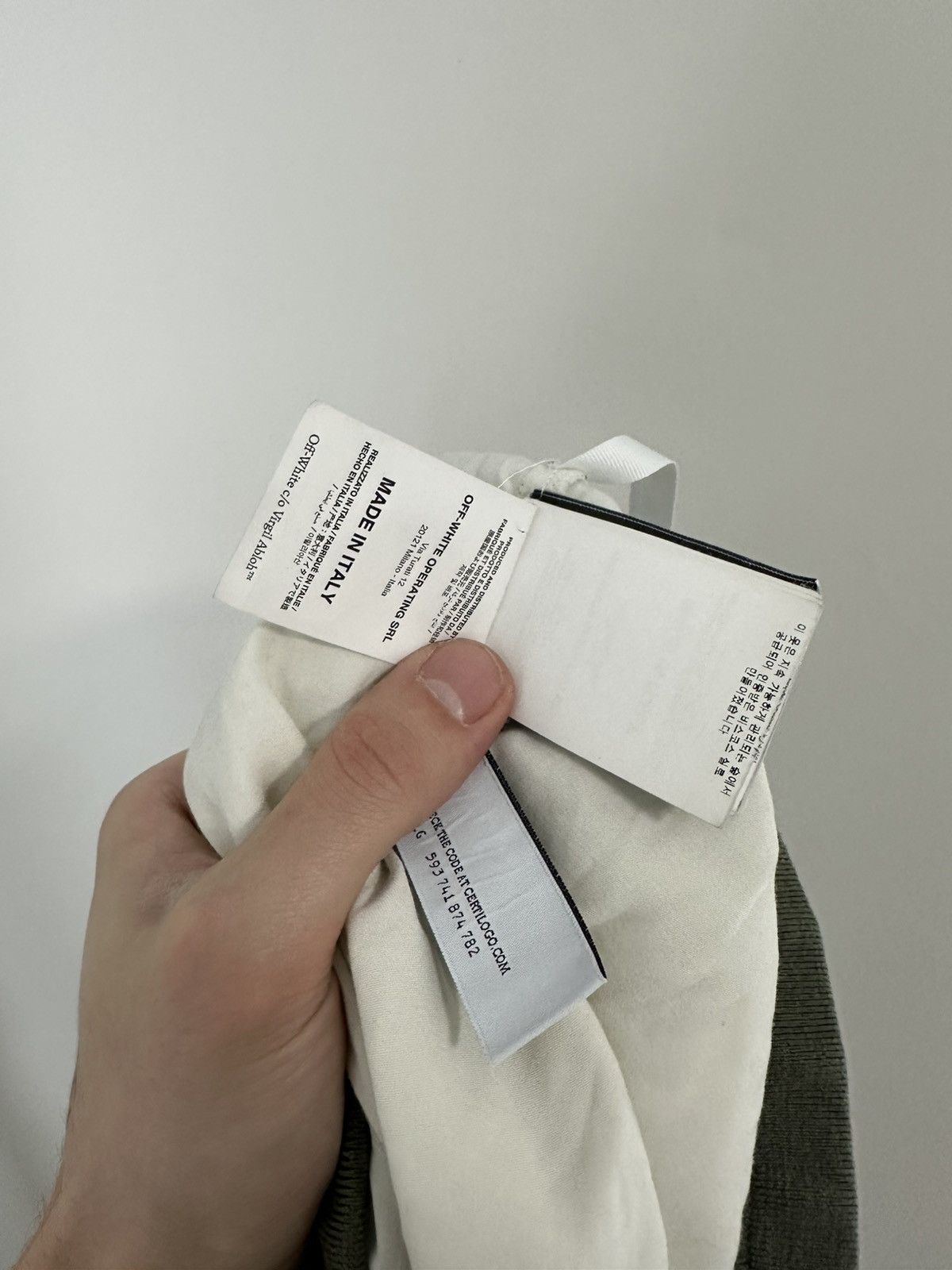 Off-White OFF-WHITE NETTED CASUAL PANTS Size US 44 / EU 60 - 12 Thumbnail