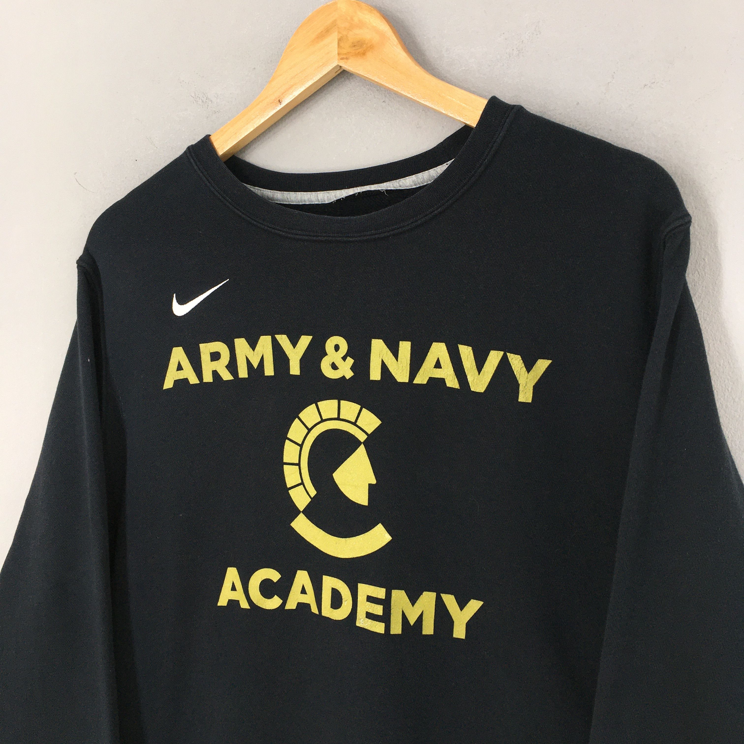Nike Vintage Y2K Nike Army Navy Academy Sweatshirt Large Size US L / EU 52-54 / 3 - 3 Thumbnail