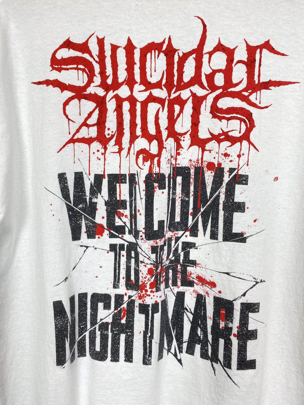 Band Tees Suicidal Angles Y2K Rock Band Tee Metal Skulls Ghotic Style Size US XL / EU 56 / 4 - 7 Thumbnail