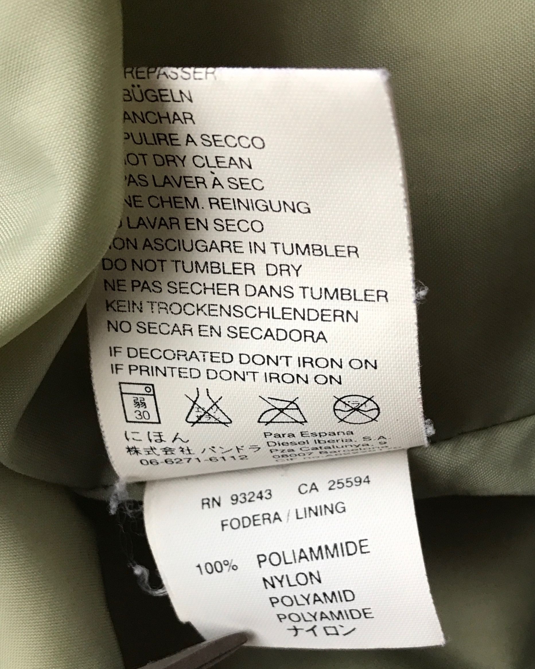 Diesel VINTAGE Y2K DIESEL SPECIAL EQUIPMENT DOWN PUFFER JACKET Size US M / EU 48-50 / 2 - 12 Thumbnail