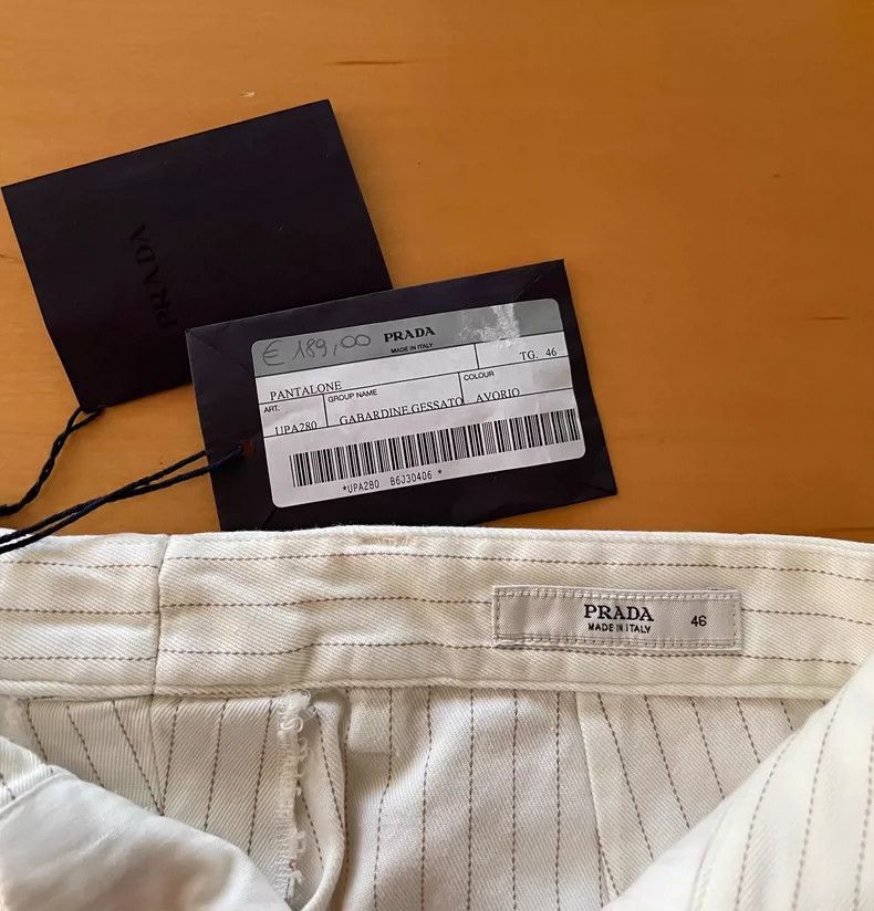 Prada Prada Men's Striped Casual Pants-2506 Size US 44 / EU 60 - 6 Thumbnail