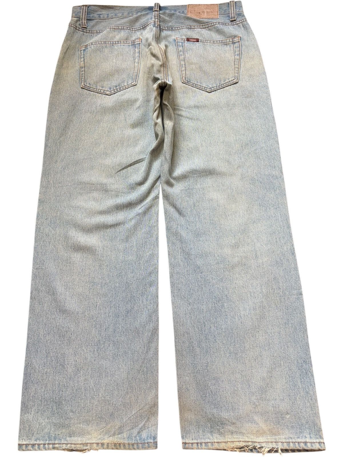 Hanes Vintage Hanes Mud Wash Distressed Loose Jeans Size US 31 - 2 Thumbnail