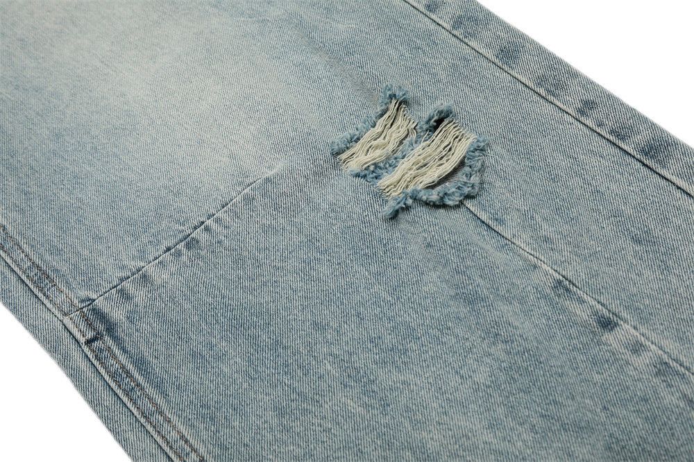 Japanese Brand × Vintage Men's vintage punk ripped washed scimitar jeans y2k Size US 32 / EU 48 - 5 Thumbnail
