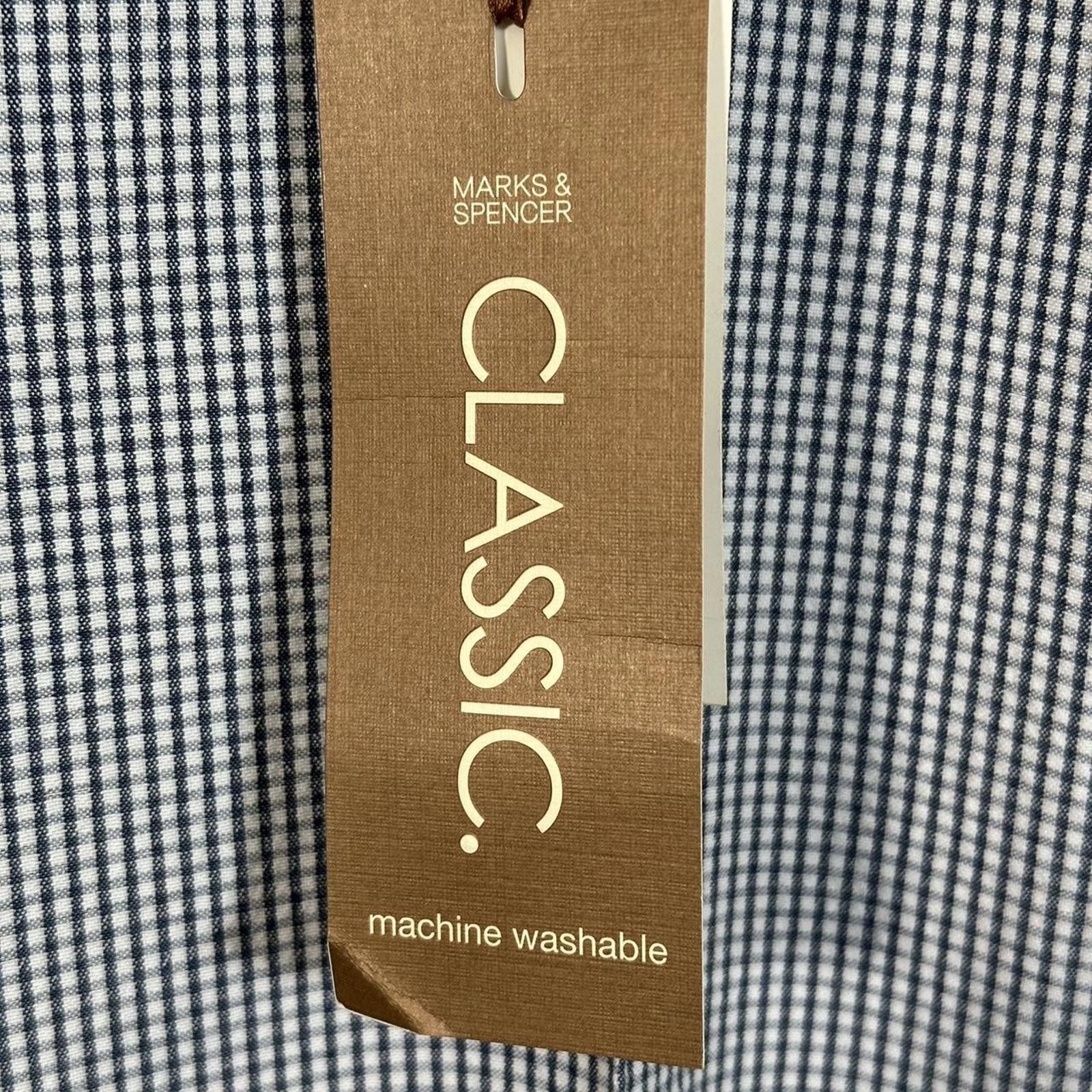 Marks & Spencer Marks & Spencer Men's Grey Trousers Size US 34 / EU 50 - 3 Thumbnail