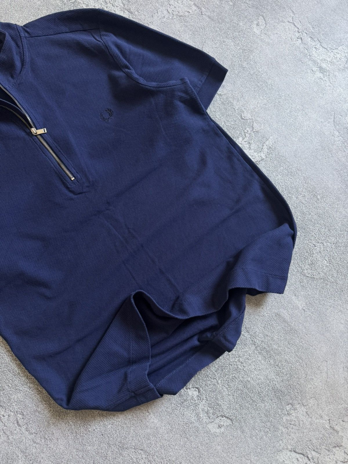 Fred Perry Fred Perry M 1/4 zip polo tee t-shirt casual old money Size US M / EU 48-50 / 2 - 3 Thumbnail
