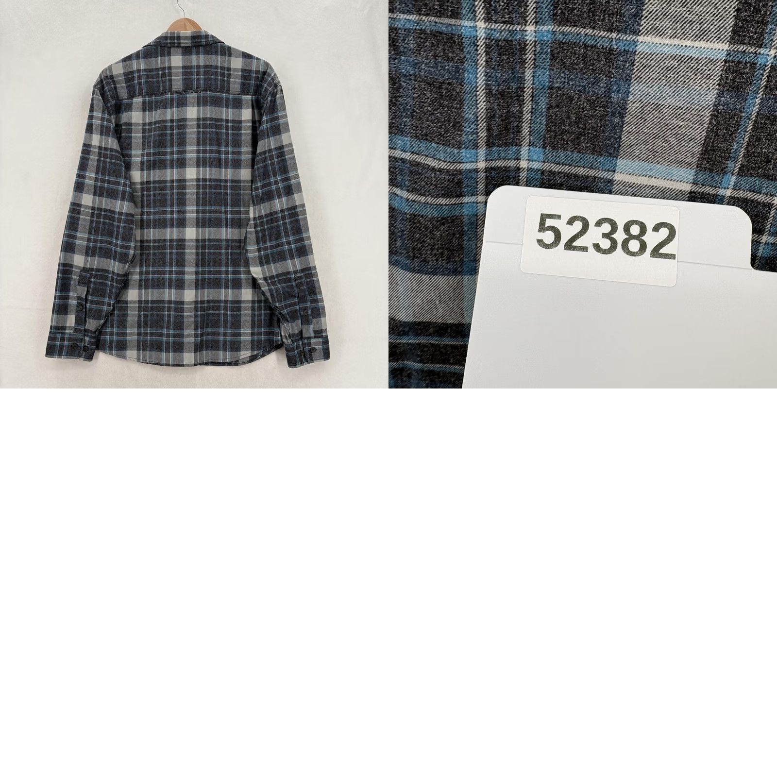 Royal Robbins Roy al Robbins Shirt Mens XL Gray Plaid Long Sleeve Flannel Button Up Hiking Camp Size US XL / EU 56 / 4 - 9 Thumbnail