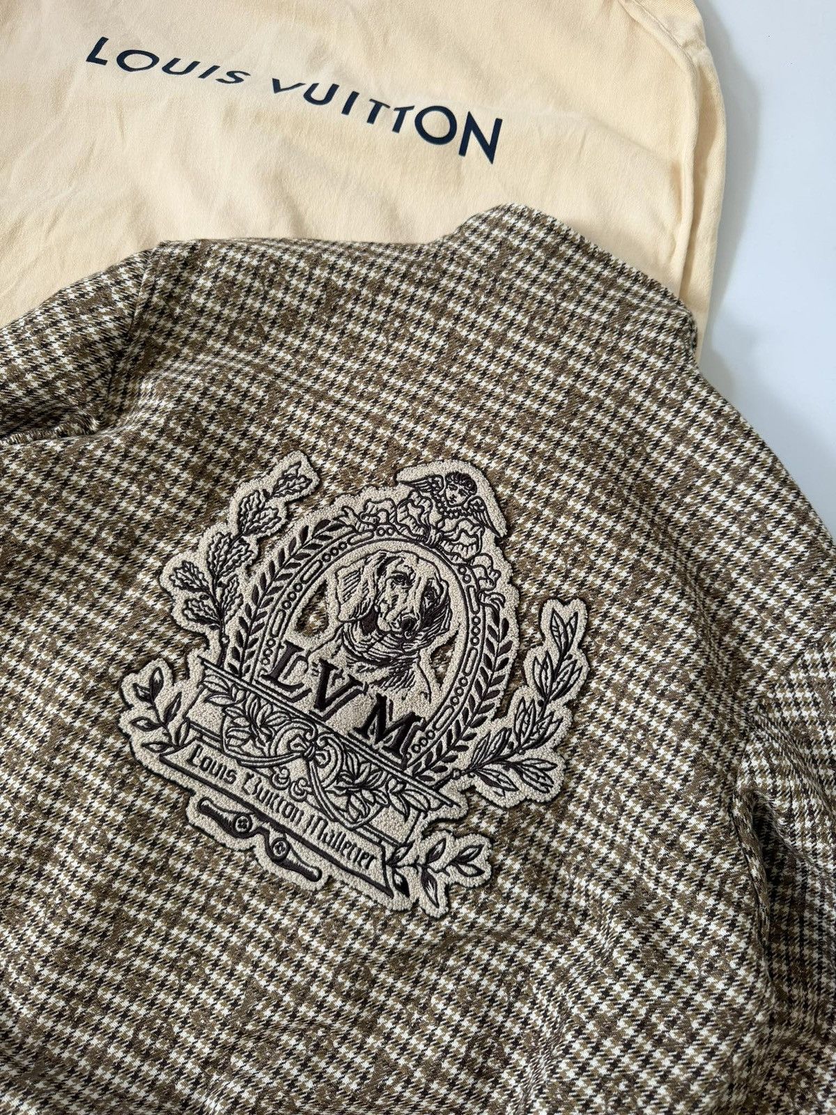 Louis Vuitton Louis Vuitton Monogram Wool Harrington Blouson Size US S / EU 44-46 / 1 - 8 Thumbnail