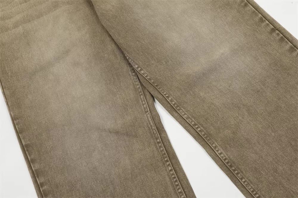 Japanese Brand × Jean Washed distressed raw edge straight American vintage jeans Size US 32 / EU 48 - 6 Thumbnail