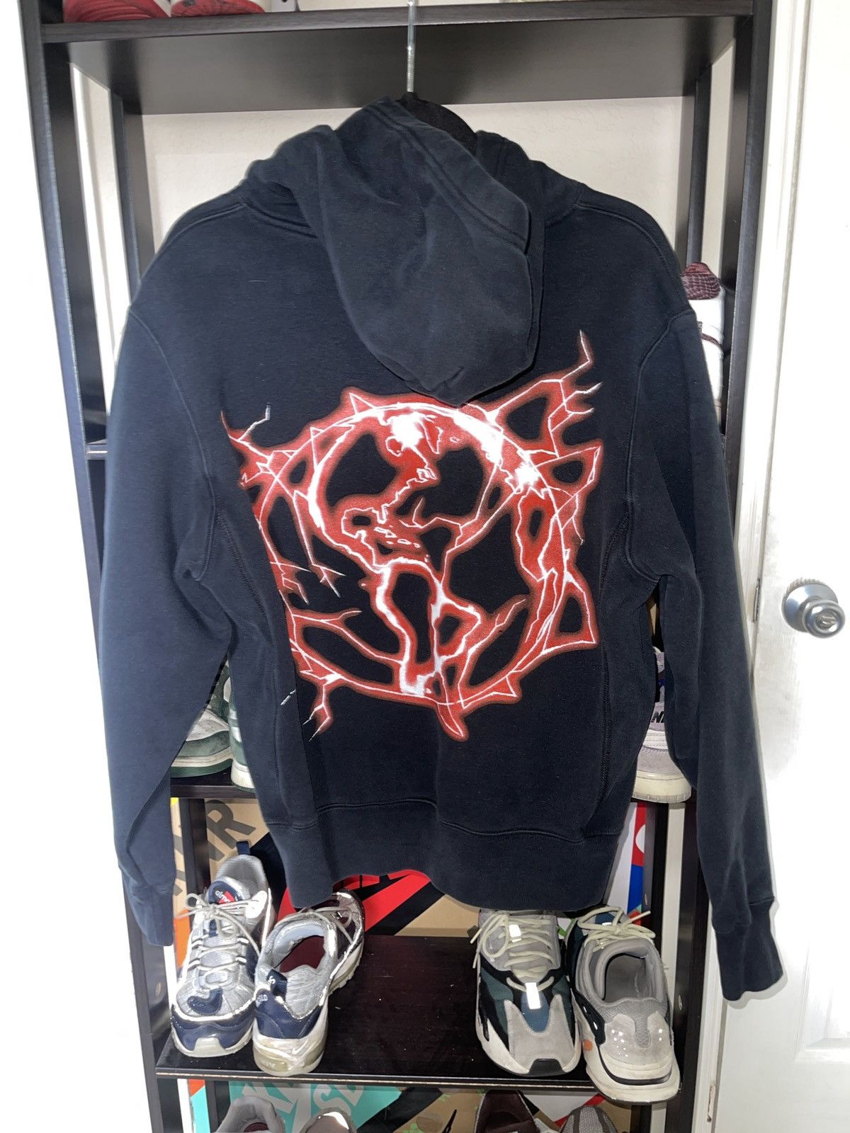 Revenge Revenge Red Lightning hoodie Size US S / EU 44-46 / 1 - 2 Thumbnail