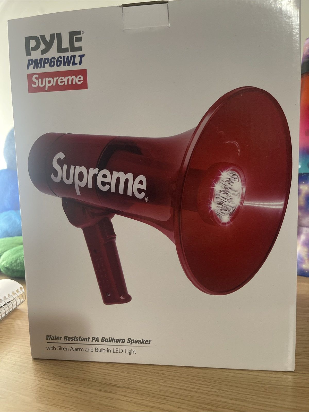 Supreme Supreme Pyle Waterproof Megaphone Red | Grailed