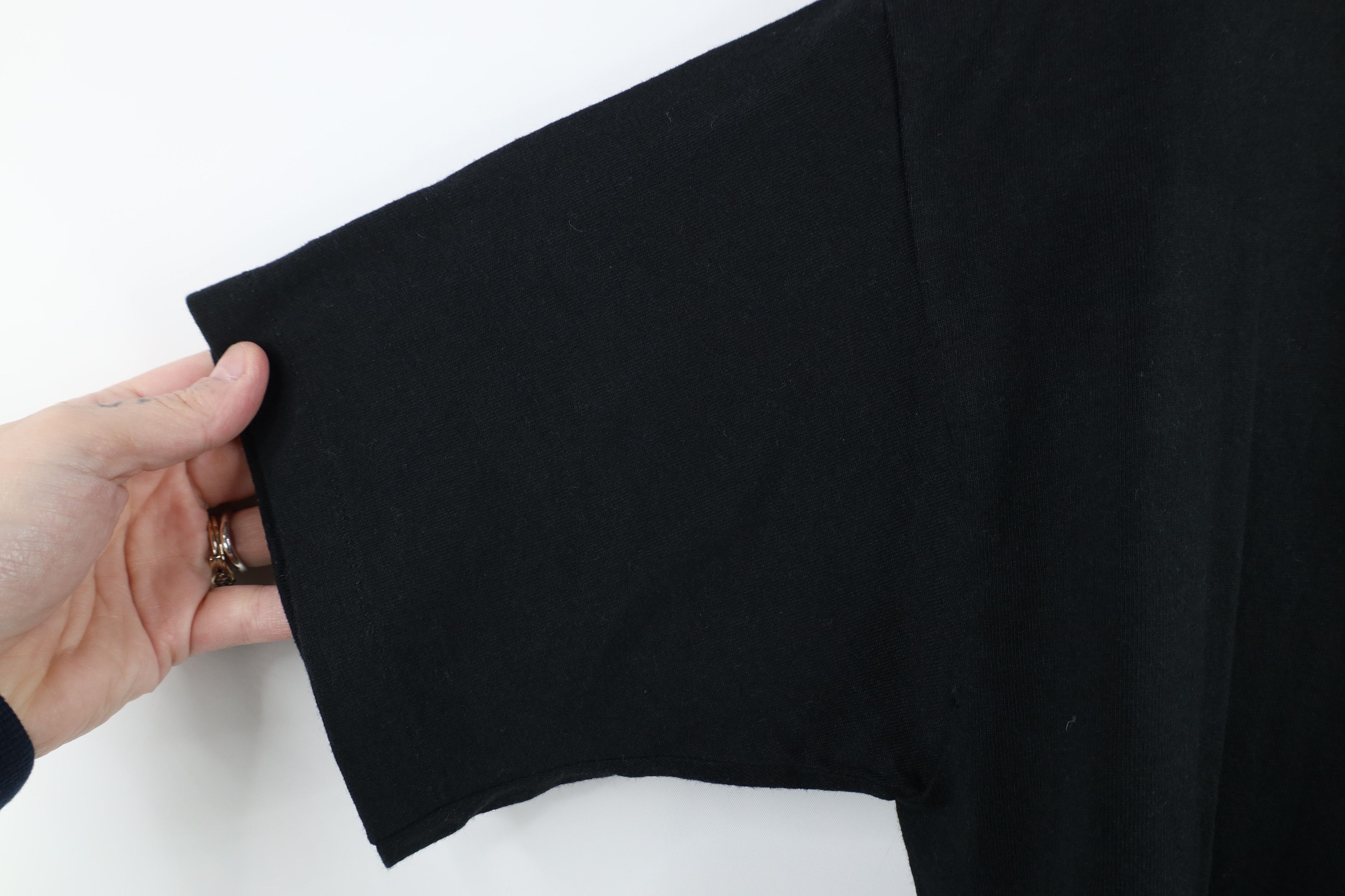 Vintage Vintage 90s Streetwear Short Sleeve T-Shirt Black Cotton USA Size L / US 10 / IT 46 - 6 Thumbnail