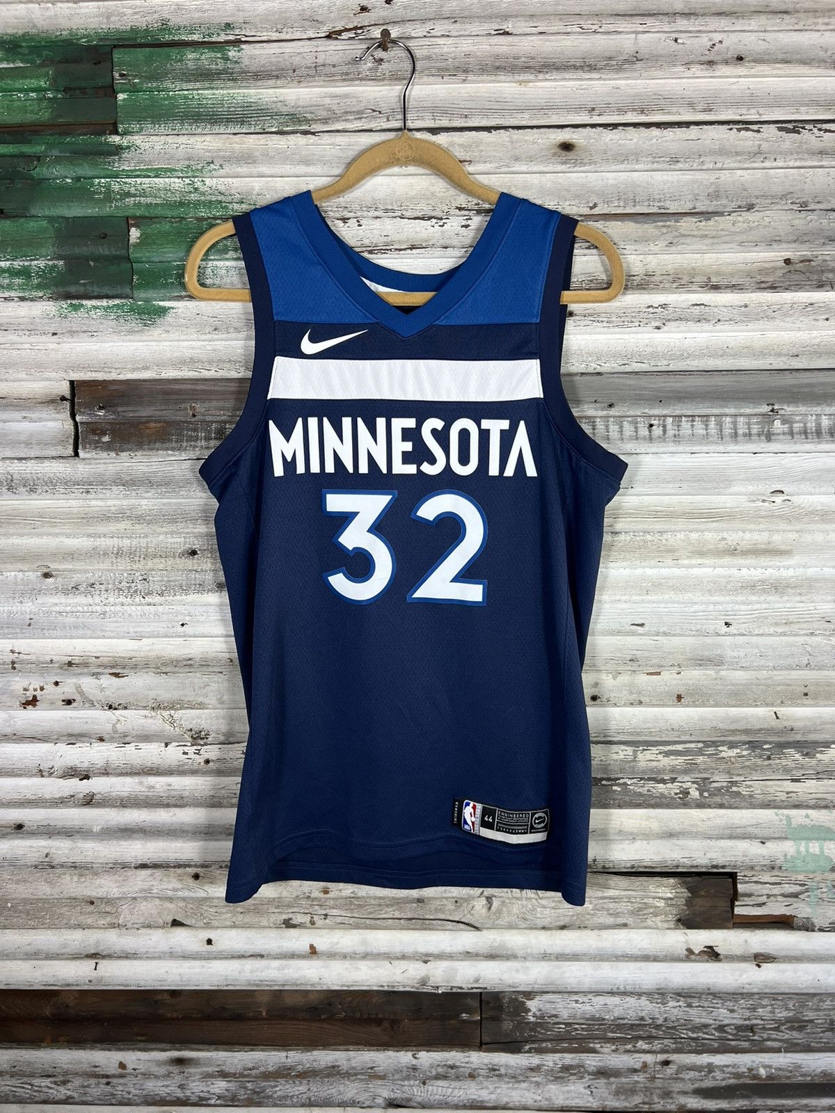 NBA × Nike Nike Minnesota Timberwolves Karl Towns Swingman NBA Jersey Size US M / EU 48-50 / 2 - 1 Thumbnail