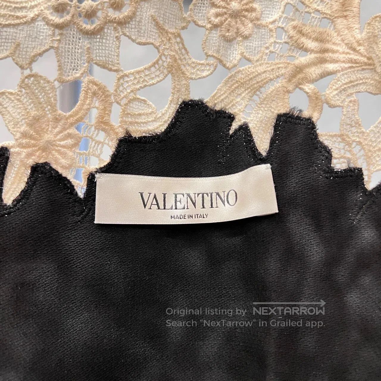 Valentino Valentino Silk Wool Lace Short Sleeve. Size US M / EU 48-50 / 2 - 6 Thumbnail