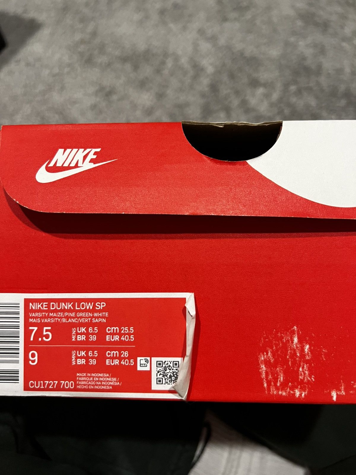 Nike Nike Dunk Low Brazil Size US 7.5 / EU 40-41 - 6 Thumbnail