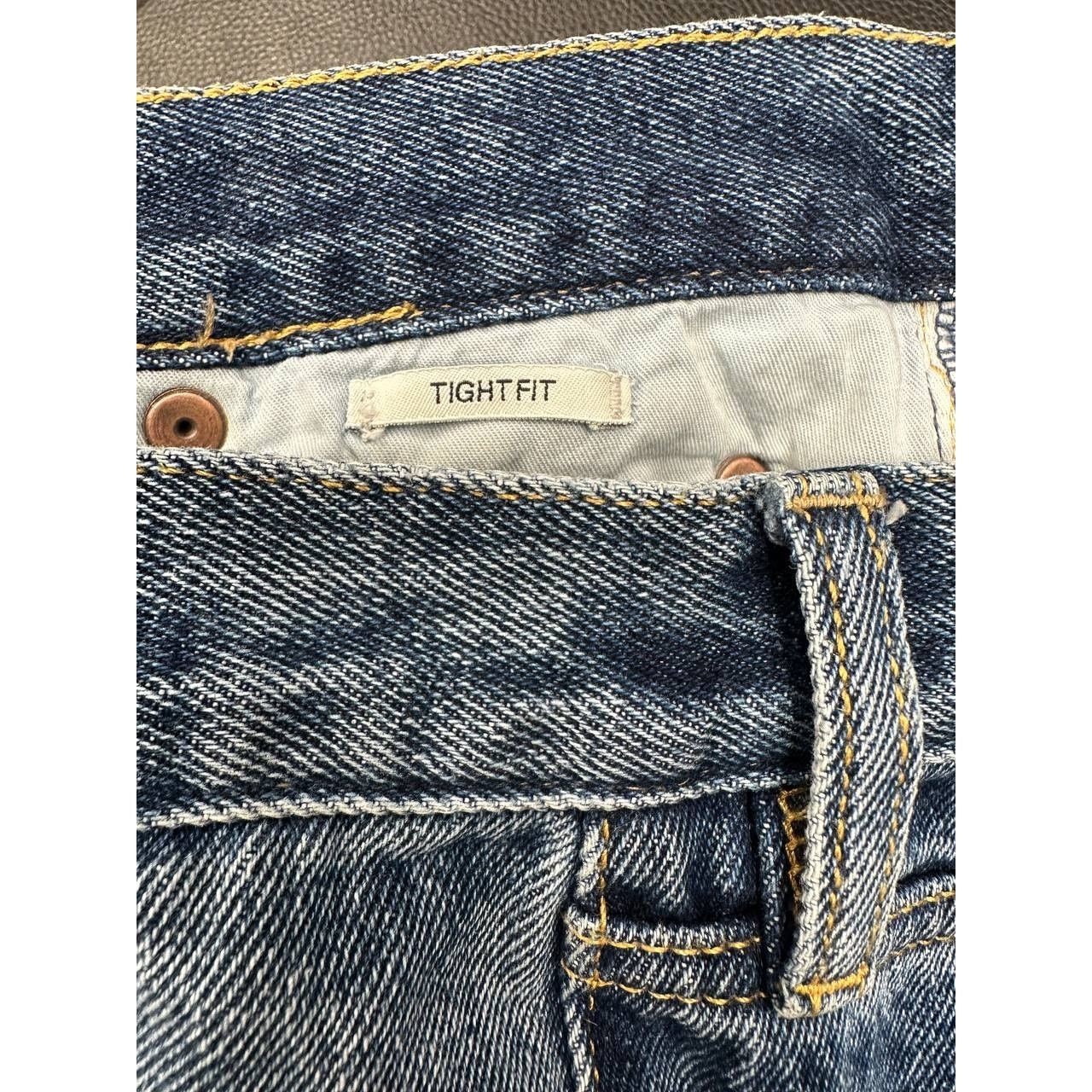Prada Prada Wide-Leg Denim Jeans Sz. 25 Size 25" / US 0 / IT 36 - 8 Thumbnail