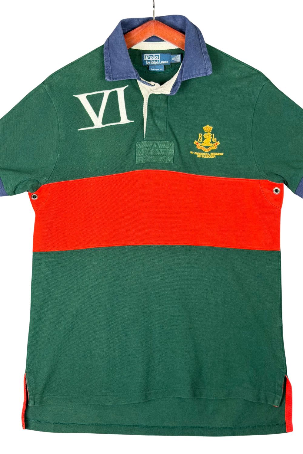 Polo Ralph Lauren Polo RL 381 Bleecker RL Regiment Rugby Polo Shirt M Size US M / EU 48-50 / 2 - 6 Thumbnail
