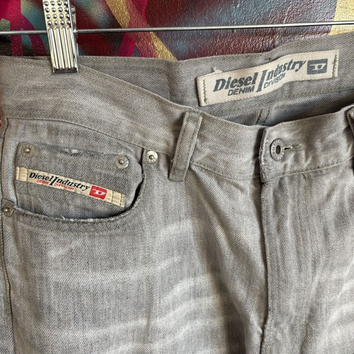 Diesel Gray Diesel Bootcut Flared Jeans Size 31 Size US 31 - 5 Thumbnail