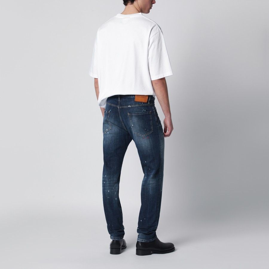 Dsquared2 o1d2blof0226 Teddy Jeans in Blue Size US 30 / EU 46 - 9 Thumbnail