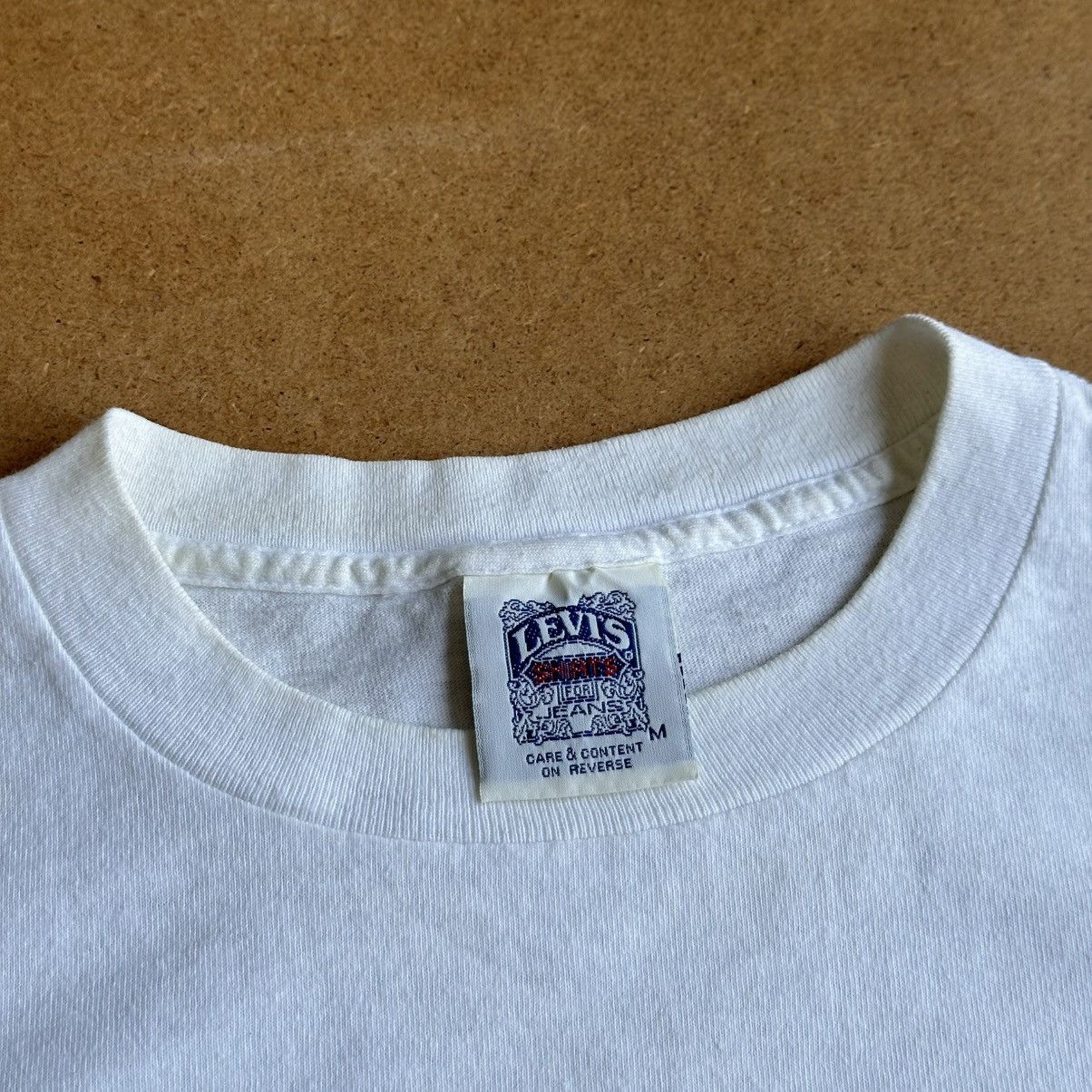 Levi's Vintage 1992 Levi’s 501 Button Your Fly Single Stitch Tee Size US M / EU 48-50 / 2 - 6 Thumbnail
