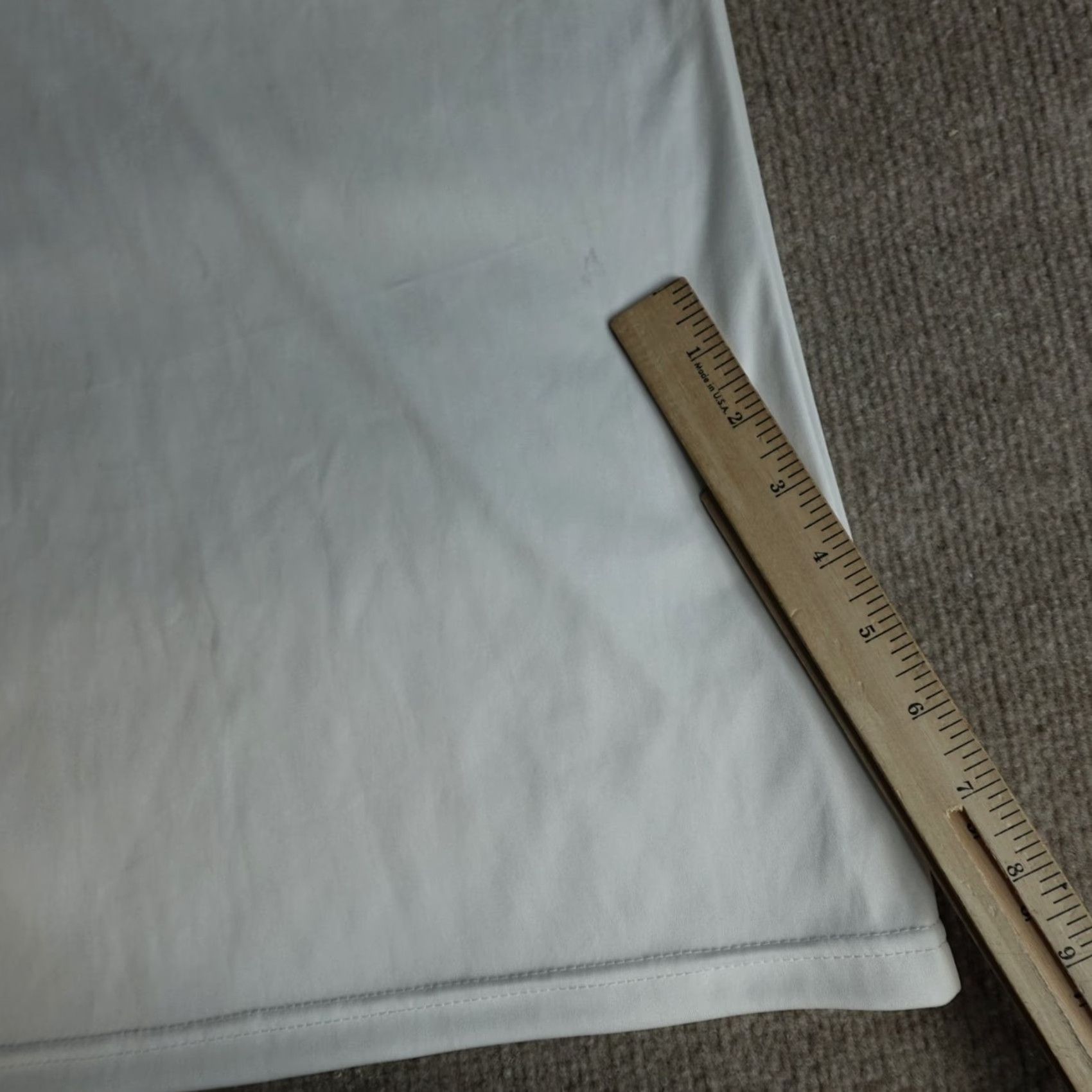 CO Collars & Co Polo Shirt XL White Solid Short Sleeve Collared Men's Polo Size US XL / EU 56 / 4 - 5 Thumbnail