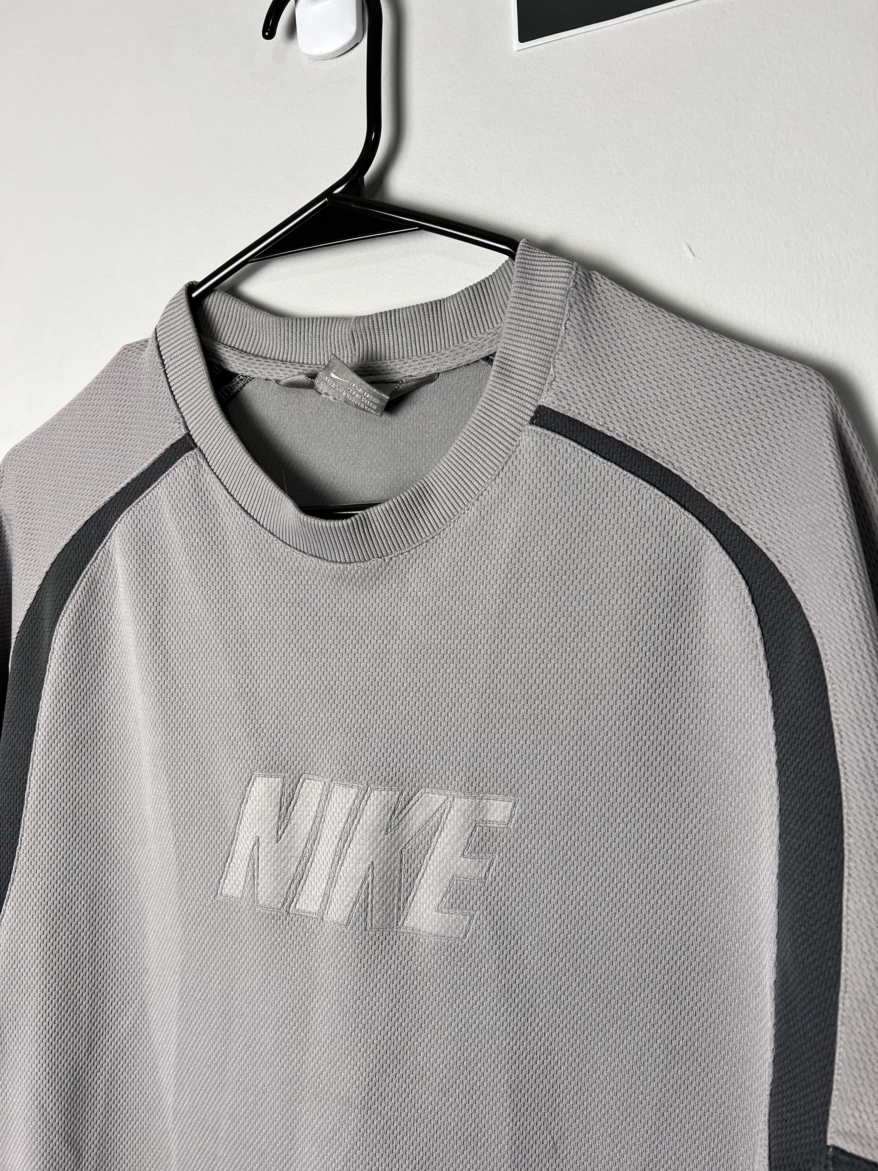 Nike Vintage Nike Gray Jersey Size US M / EU 48-50 / 2 - 2 Thumbnail