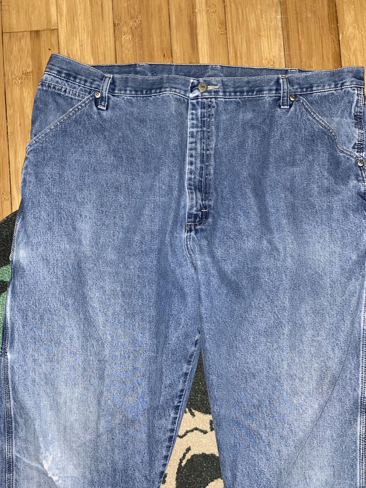 Carhartt Crazy Y2K Baggy Wrangler Carpenter Jeans Size US 42 / EU 58 - 7 Thumbnail