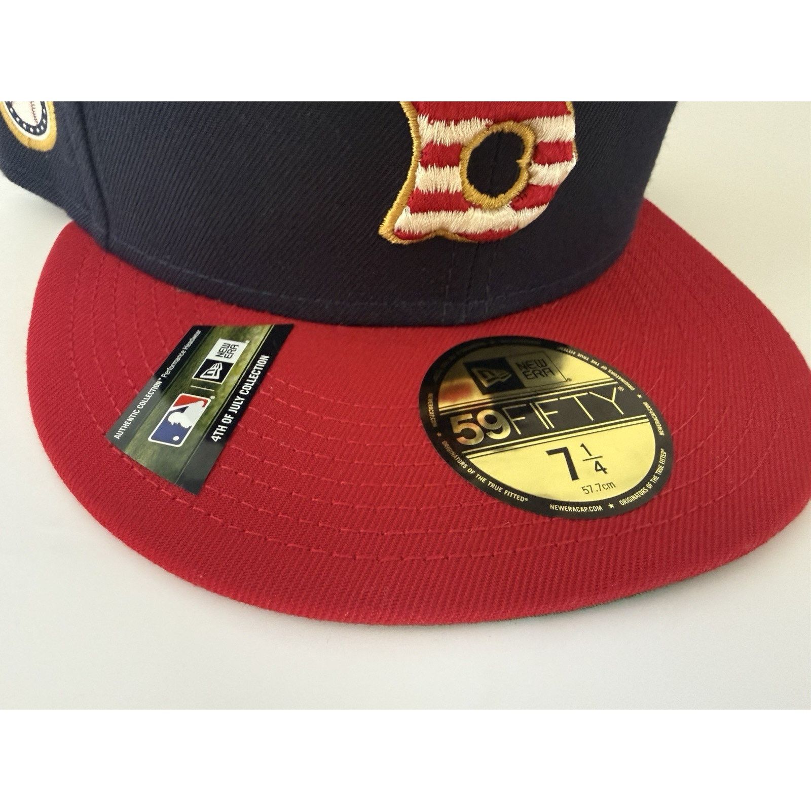 New Era New Era 59Fifty Boston Red Sox 2019 4th of July Hat 7 1/4 Size ONE SIZE - 6 Thumbnail