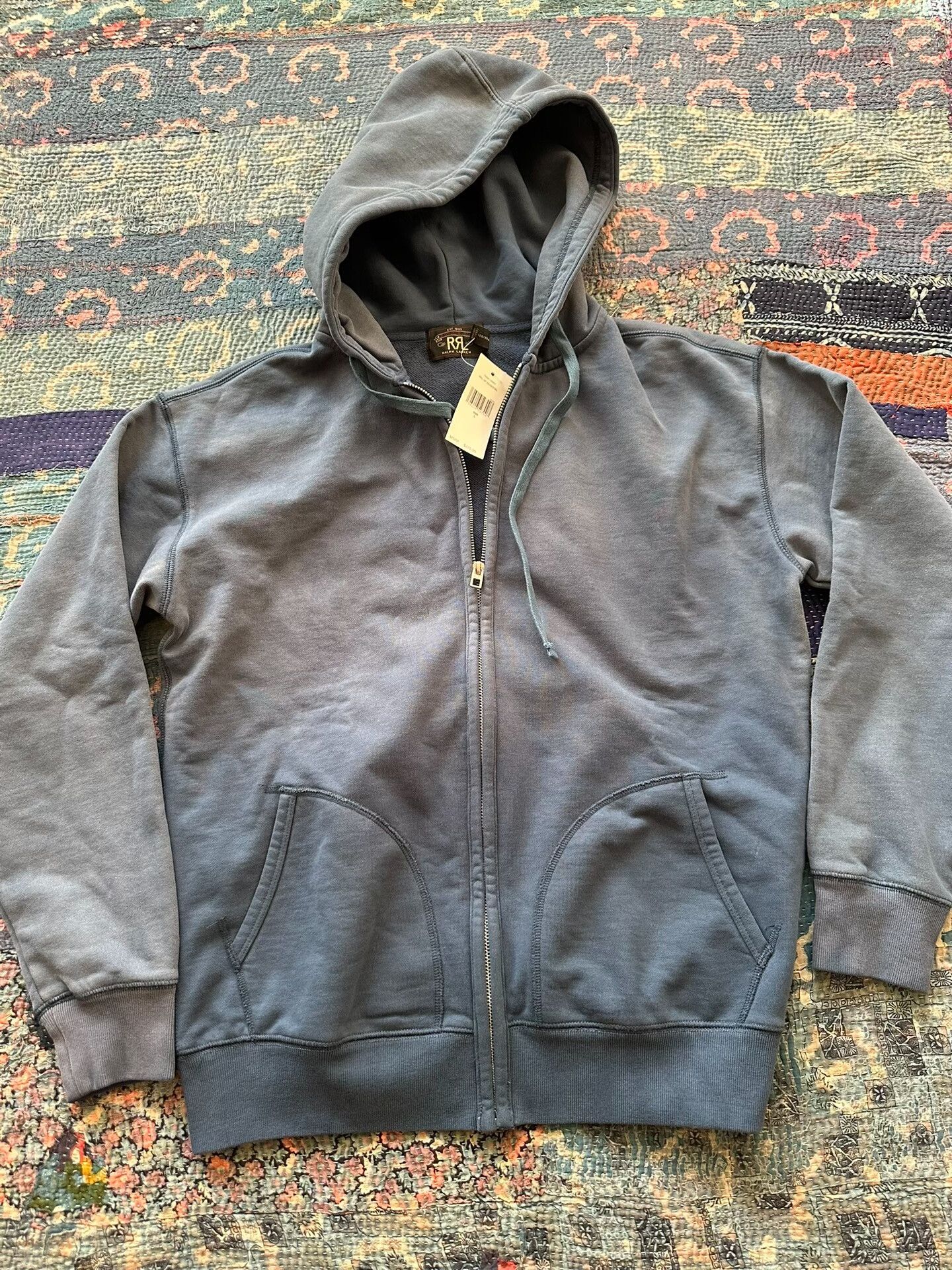 RRL Ralph Lauren RRL Washed Distressed Sweatshirt Size US L / EU 52-54 / 3 - 1 Thumbnail