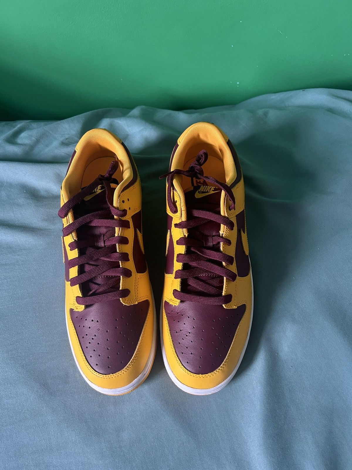 Nike Nike Dunk Low Arizona State 2022 Size US 12 / EU 45 - 7 Thumbnail