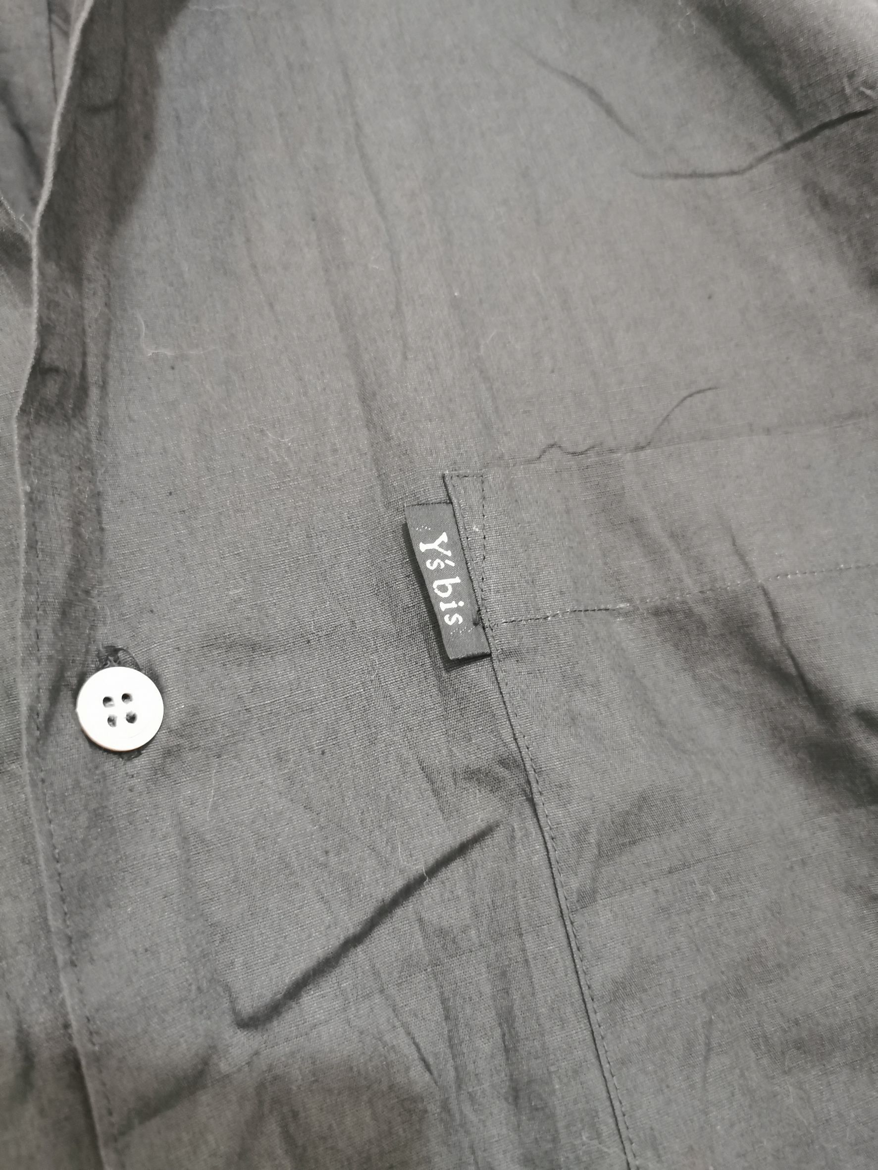 Yohji Yamamoto 🔴yohji yamamoto black shirt🔴 Size US M / EU 48-50 / 2 - 6 Thumbnail