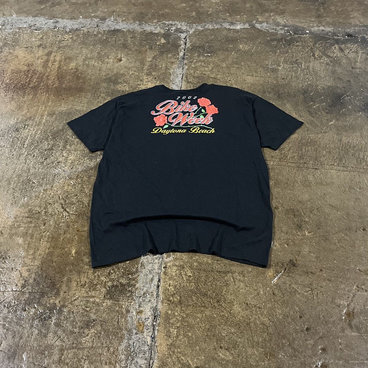 Harley Davidson × Vintage Crazy Vintage Bike Week 2002 Biker Grunge Tee Shirt Size XXL Size US XXL / EU 58 / 5 - 2 Thumbnail