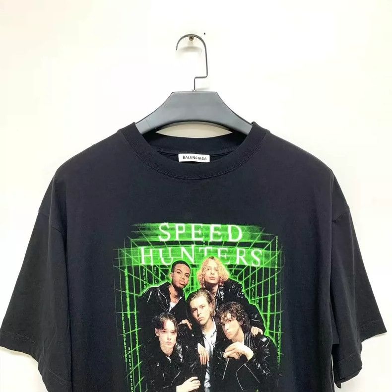 Balenciaga Balenciaga Speed portrait logo short sleeve Size US M / EU 48-50 / 2 - 9 Thumbnail