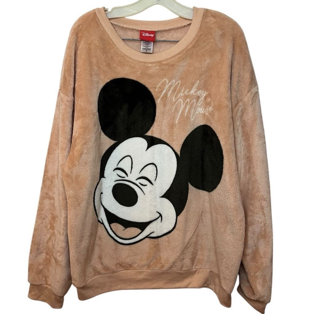 Disney Disney Mickey Mouse Super Soft Woobie Sweatshirt Sz XXL 2XL Size XL / US 12-14 / IT 48-50 - 3 Thumbnail