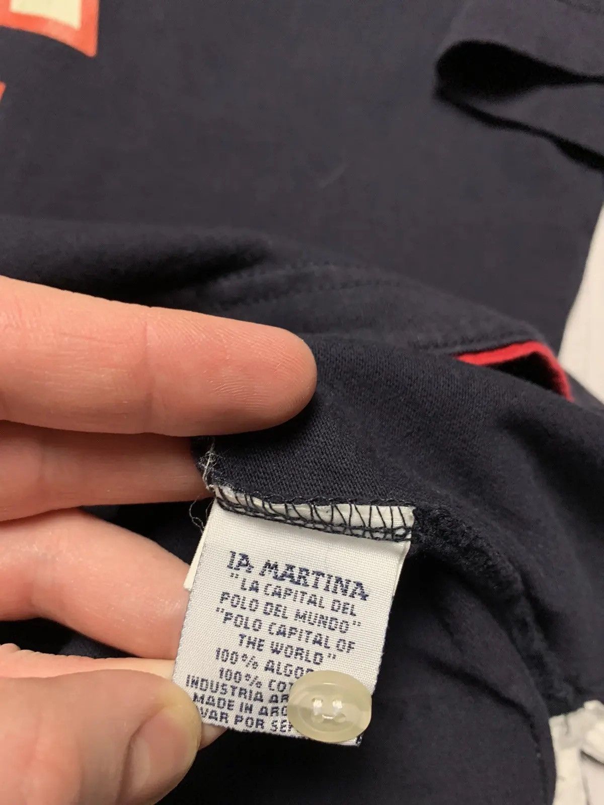 La Martina Vintage polo La Martina USA big logo number Eagle XL Size US XL / EU 56 / 4 - 7 Thumbnail