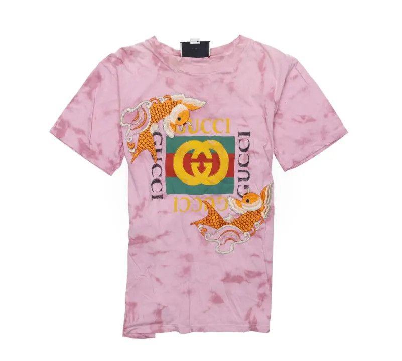 Gucci Gucci Embroidered Print Round Neck T-Shirt Size US XS / EU 42 / 0 - 1 Thumbnail