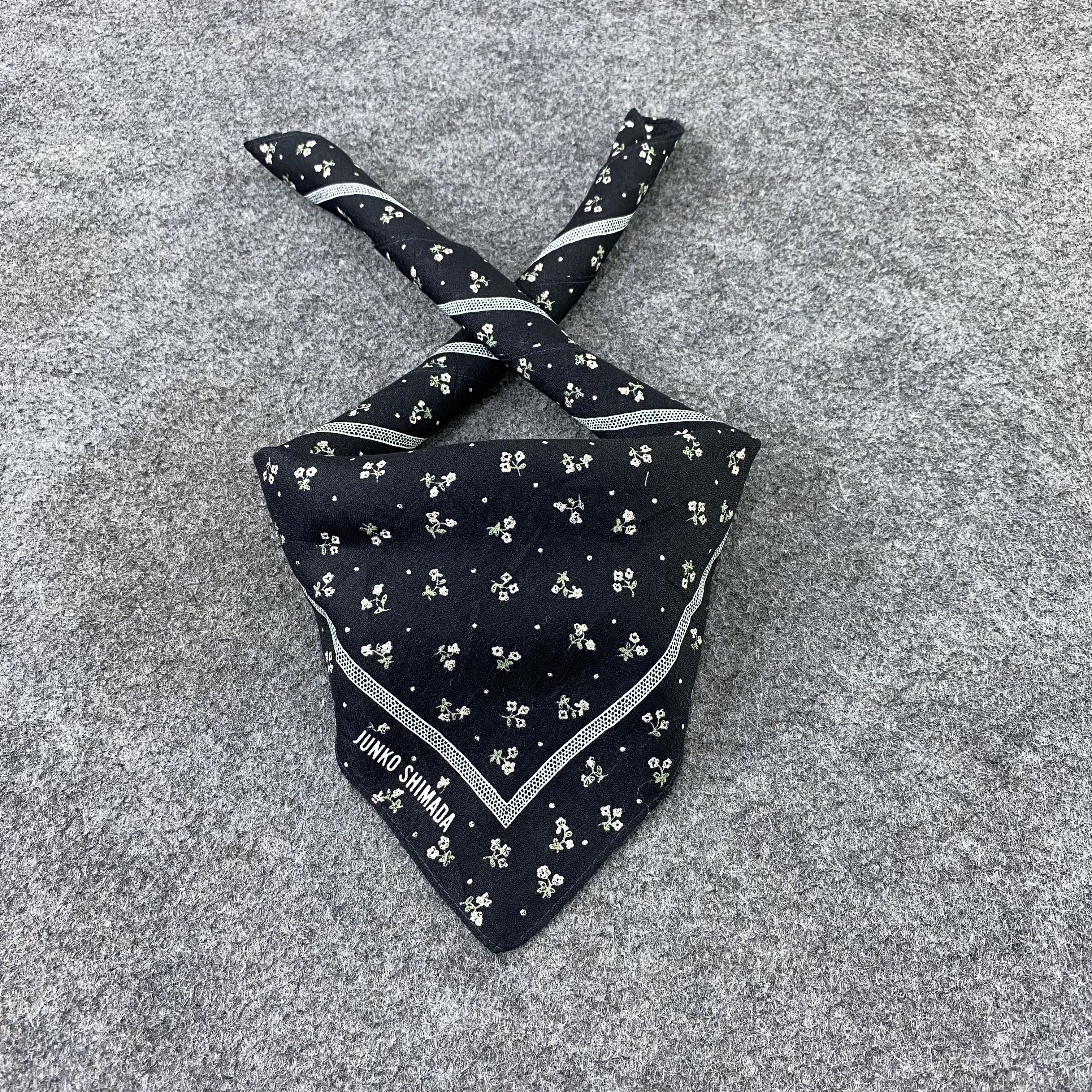 Japanese Brand Junko Shimada Handkerchief / Bandana / Neckerchief-B1369 Size ONE SIZE - 2 Thumbnail