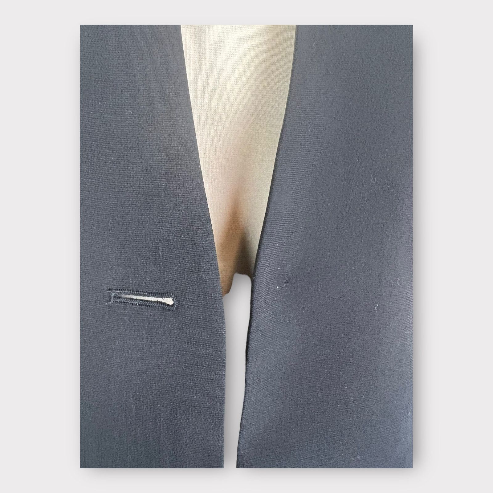 Vintage Jones Studio Separates | Vintage Black Suit Blazer | 4 Size S / US 4 / IT 40 - 5 Thumbnail