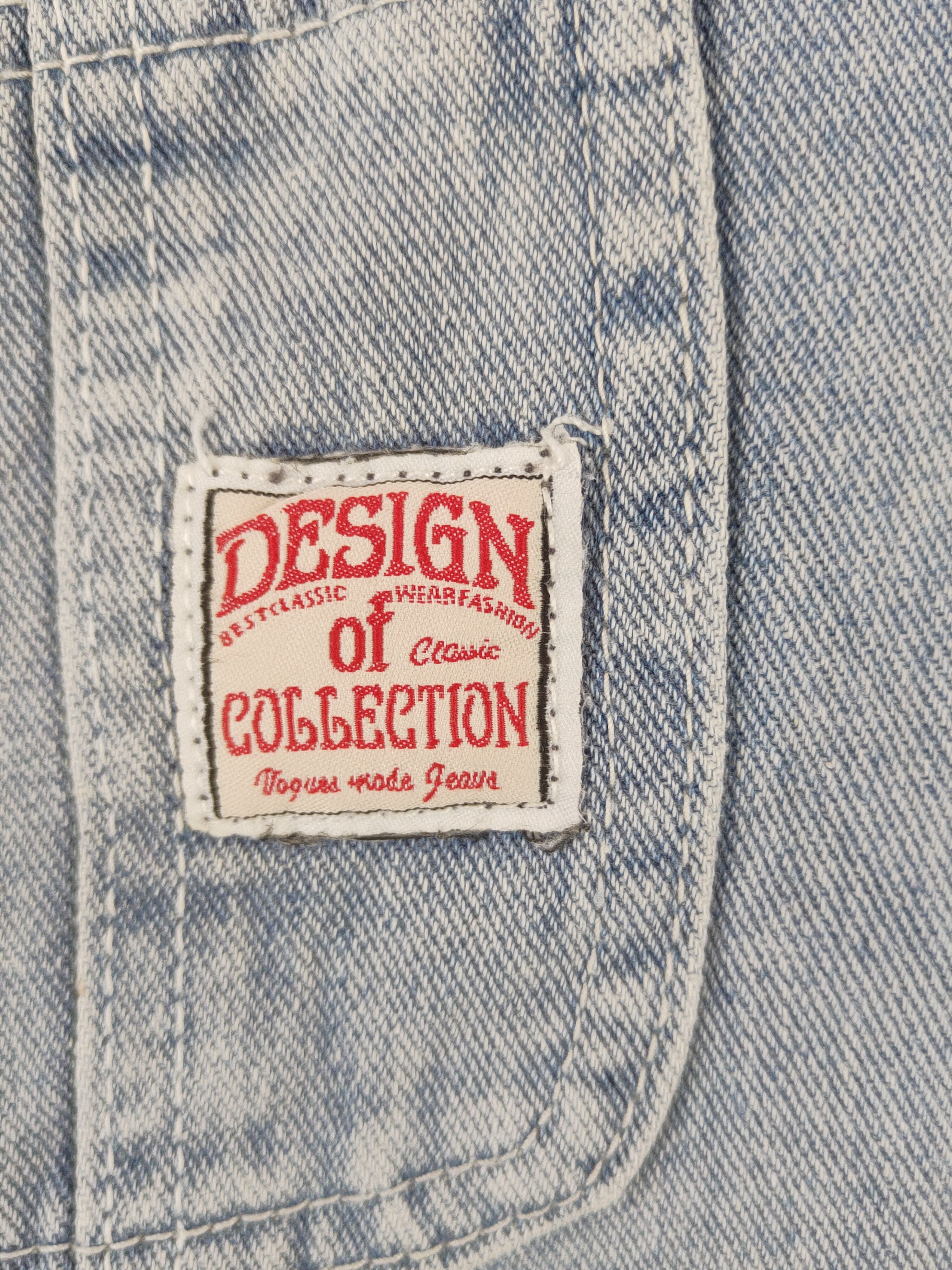 Japanese Brand × Vintage Japanese Brand Light Blue Denim Shortall Jumpsuits Size 33" - 2 Thumbnail